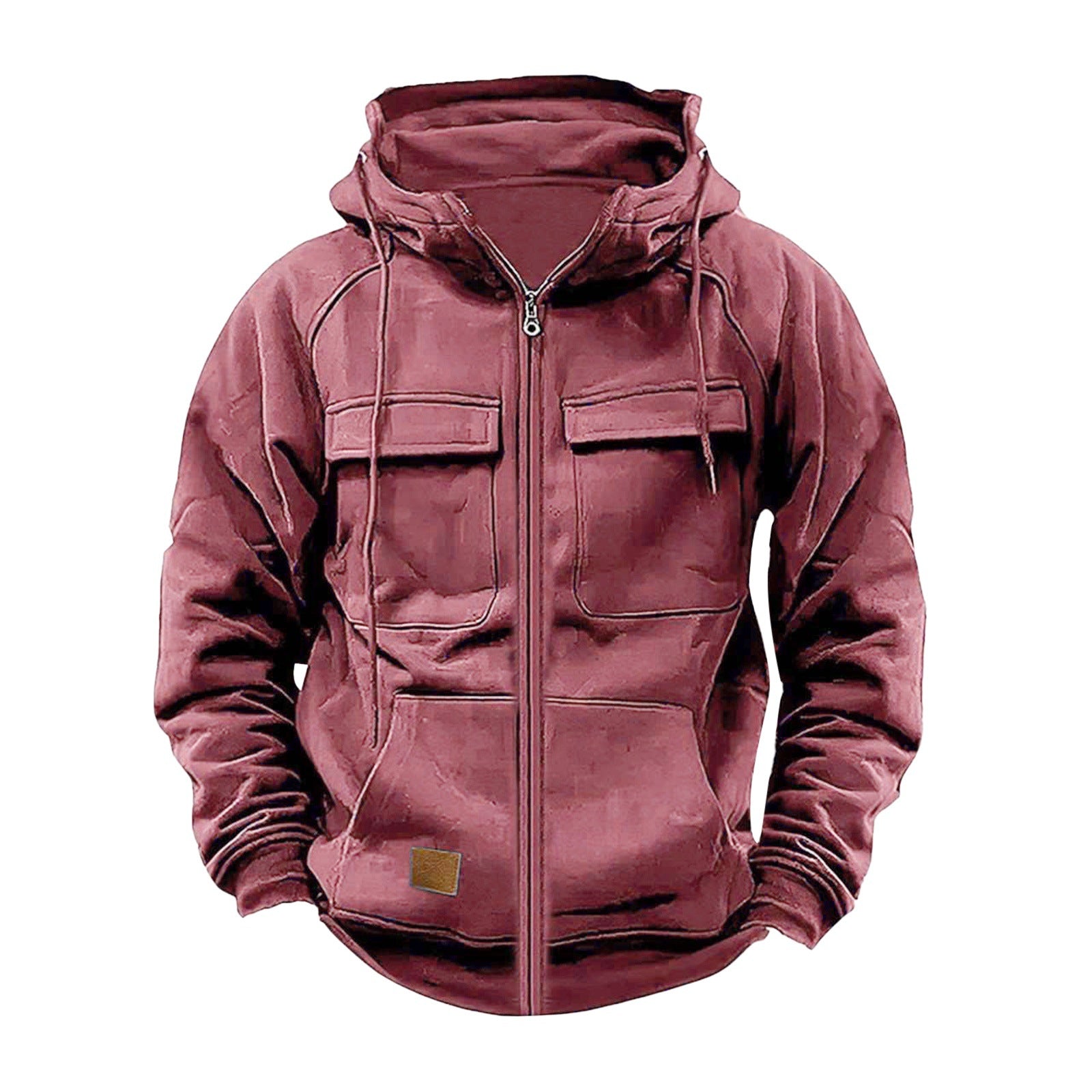 Last Day 70% Off - Men's Loose Fit Half Zip Sweatshirt Hoodie