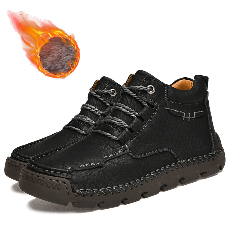 (🔥CLEARANCE SALE - 70% OFF)Men's Hand-Sewn Wear-Resistant Waterproof Cowhide Shoes