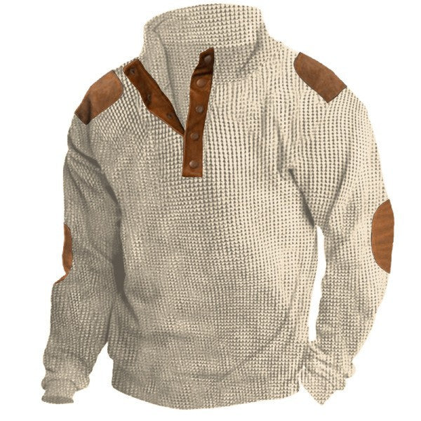 Autumn sale discount 70% - Men's  Long Sleeve Cashmere Sports Sweater