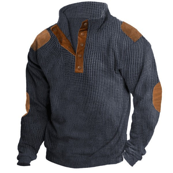 Autumn sale discount 70% - Men's  Long Sleeve Cashmere Sports Sweater