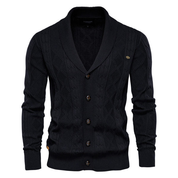 Men's Fashion Casual Thick Sweater Cardigan