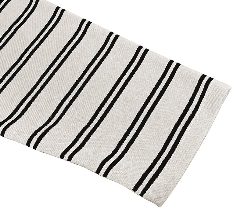 Clearance sale 70% off - Men’s High-Quality Cotton Striped Henley Button Shirt