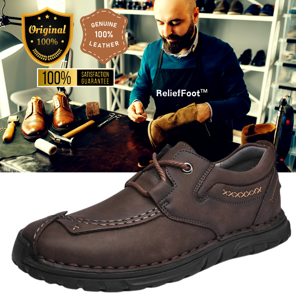ReliefFootTM Handmade Men's sports non-slip soft-soled Cowhide leather shoes(Limited 70%off ⏰)