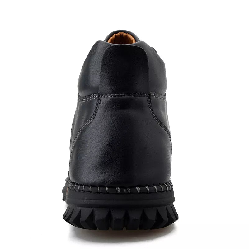 (🔥CLEARANCE SALE - 70% OFF)-Stitched Hand-Sewn Cowhide Medical Shoes - Increase Muscle Relaxation