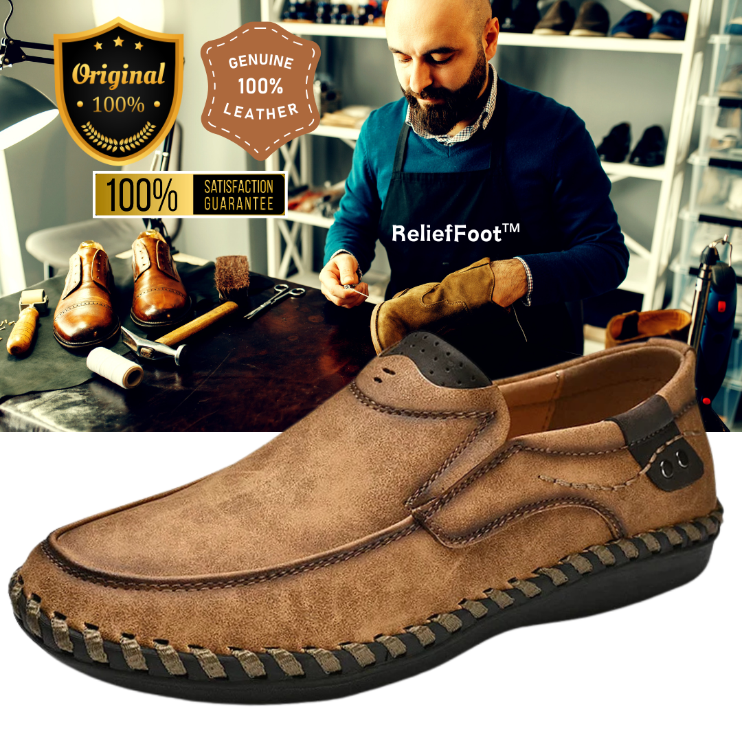 ⏰Promotion 70% OFF - Spring New Men's Orthopedic Comfortable Casual Genuine Leather Slip On Loafers