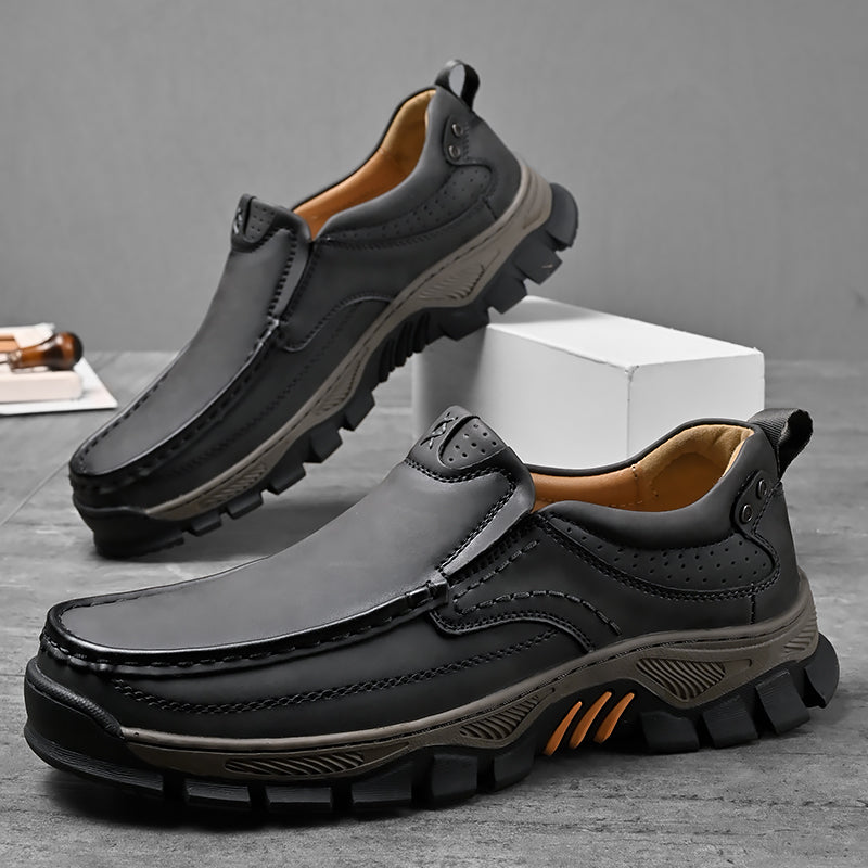 ⏰Promotion 50% OFF - 2024 New Men's Orthopedic Comfortable Casual Genuine Leather Slip On Loafers