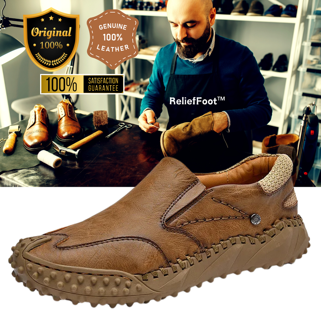 ReliefFootTM⏰Promotion - 70% OFF🔥 Handcrafted Men's Leather Oxford Shoes