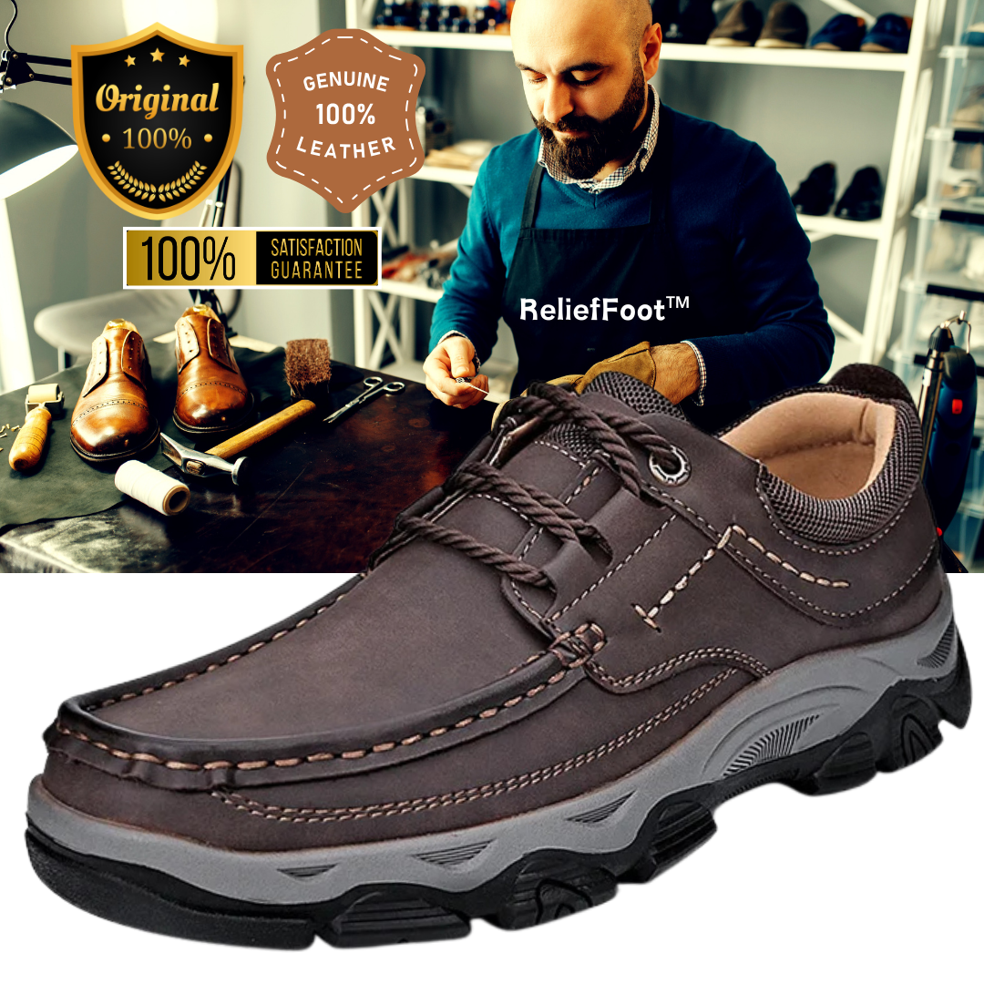 Men's Comfortable Arch Support Orthopedic Leather Loafers(Limited 70%off ⏰)