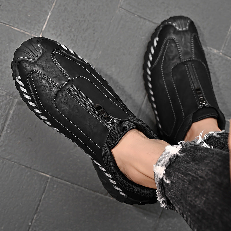 ReliefFootTM⏰Promotion - 70% OFF🔥Men's Handcrafted Genuine Moccasins  Outdoor Breathable Casual Shoes