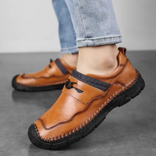 ReliefFootTM⏰Promotion - 70% OFF🔥Men's Casual Handmade Breathable Loafers