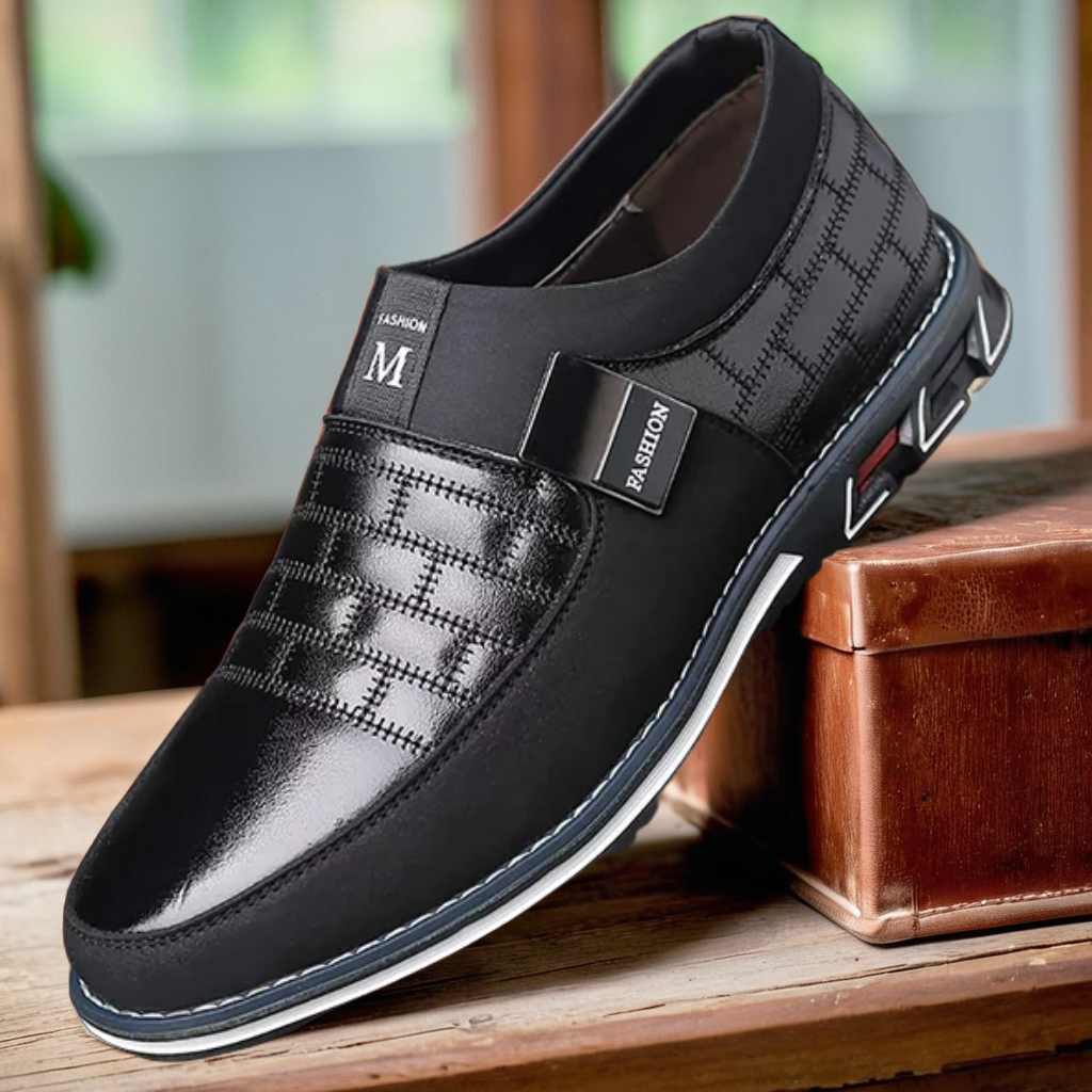 Oxford DerbyTM Slip-On | Refined Leather Loafers