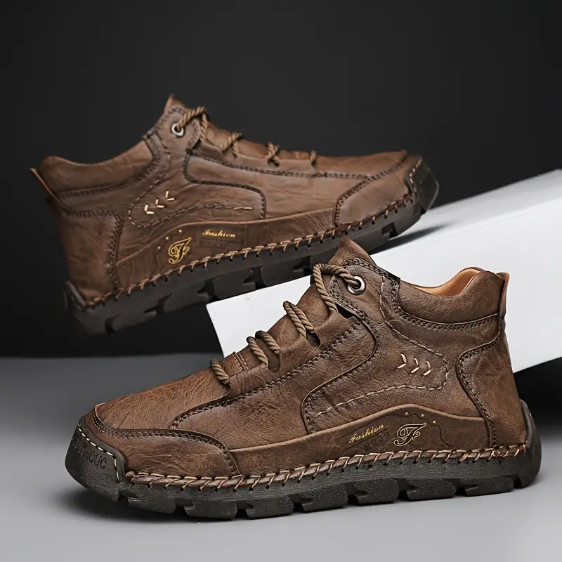 (🔥CLEARANCE SALE - 70% OFF)Handcrafted Men's Leather Shoes - Relieve Foot Pain