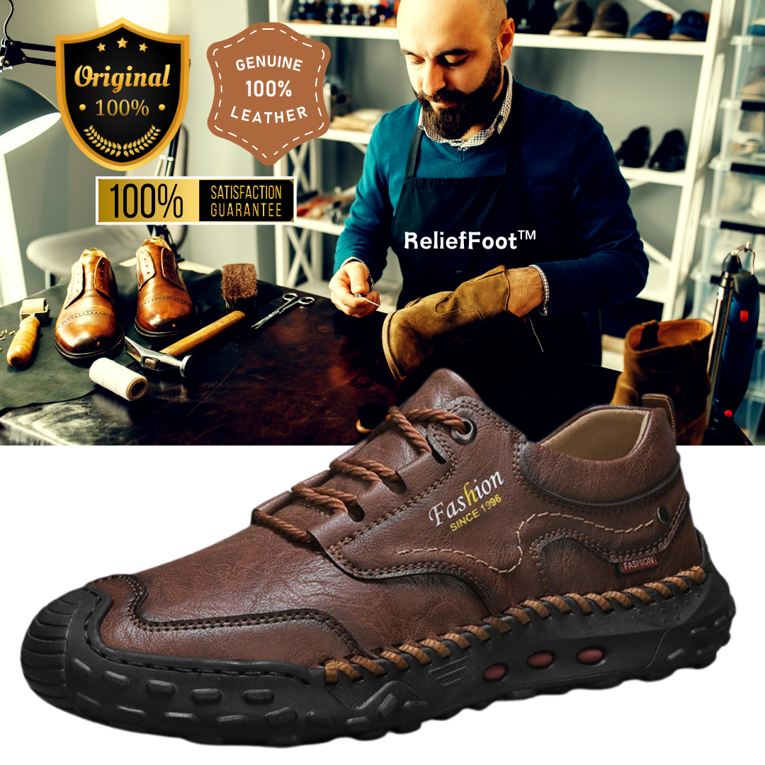 (🔥CLEARANCE SALE - 70% OFF) Men's Hand-Sewn Composite toe Cowhide Shoes Casual Shoes