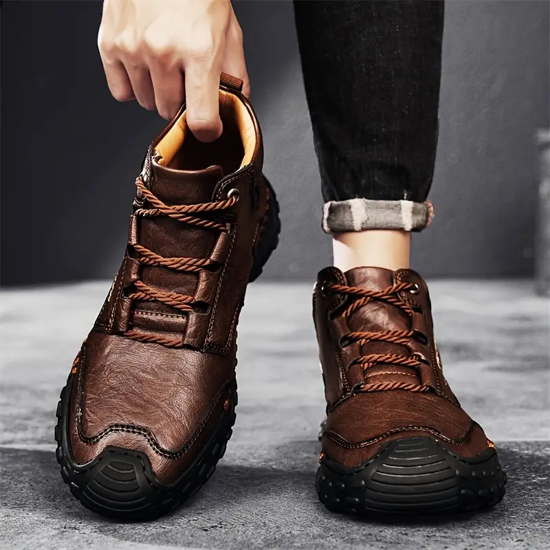 (🔥CLEARANCE SALE - 70% OFF) Men's Hand-Sewn Composite toe Cowhide Shoes Casual Shoes