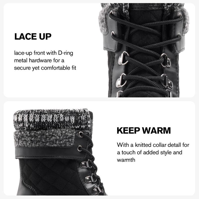 Womens Winter Snow Boots | Waterproof Shell | Duck Boots