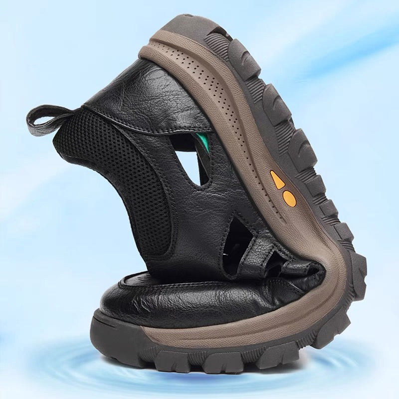 ReliefFootTMGARB Men's handmade cowhide porous breathable shoes