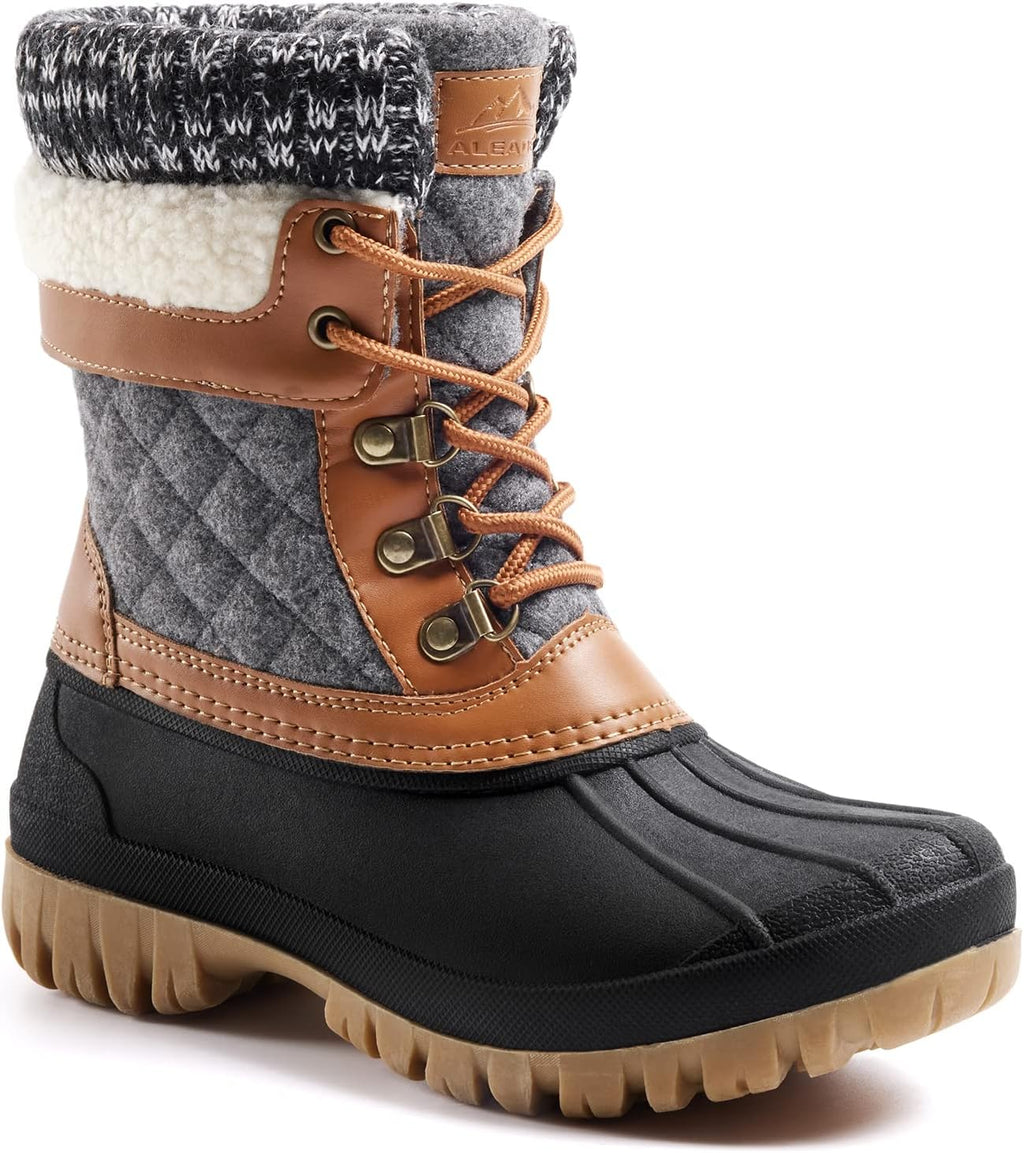 Womens Winter Snow Boots | Waterproof Shell | Duck Boots