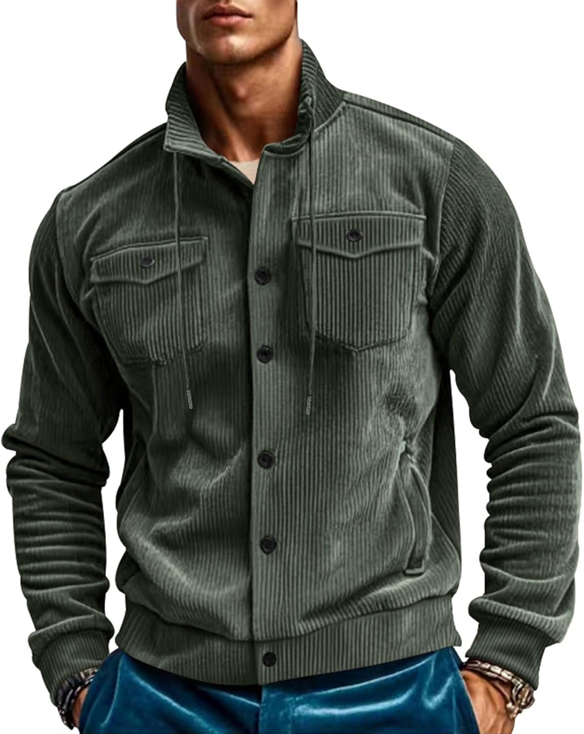 🔥HOT SALE🔥Men's Stylish Soft Button Vintage Hoodie Sweatshirt