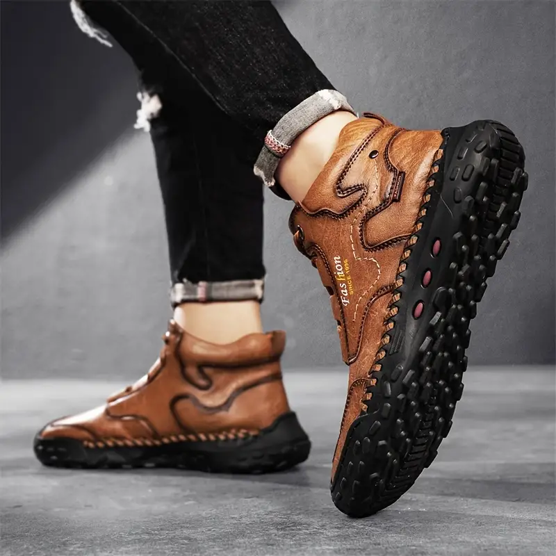 (🔥CLEARANCE SALE - 70% OFF) Men's Hand-Sewn Composite toe Cowhide Shoes Casual Shoes