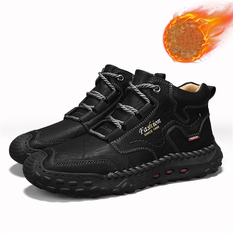 (🔥CLEARANCE SALE - 70% OFF) Men's Hand-Sewn Composite toe Cowhide Shoes Casual Shoes