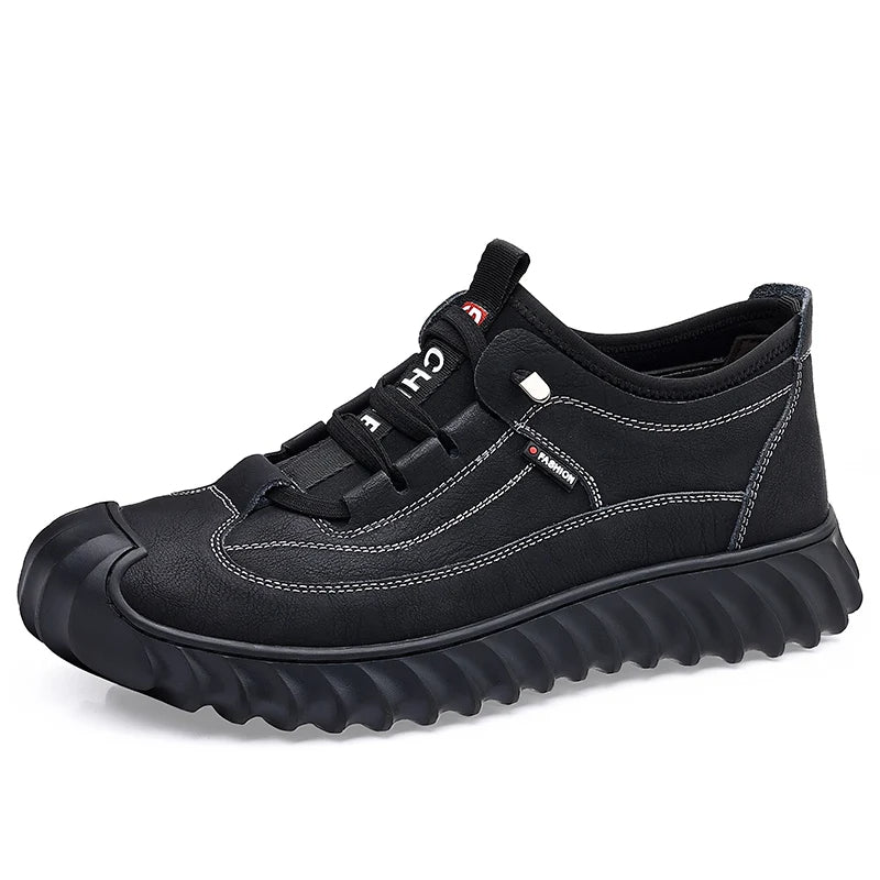 ReliefFootTM⏰Promotion - 70% OFF🔥Men's Handcrafted Genuine Leather Waterproof Anti-Slip Boots