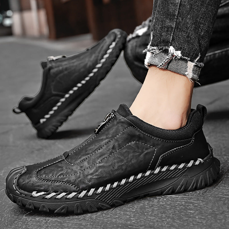 ReliefFootTM⏰Promotion - 70% OFF🔥Men's Handcrafted Genuine Moccasins  Outdoor Breathable Casual Shoes