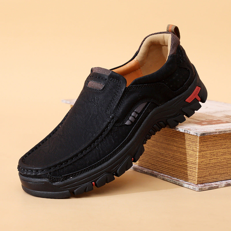 ⏰Promotion 70% OFF - 2024 Upgrade Men's Orthopedic Comfortable Casual Genuine Leather Slip On Loafers