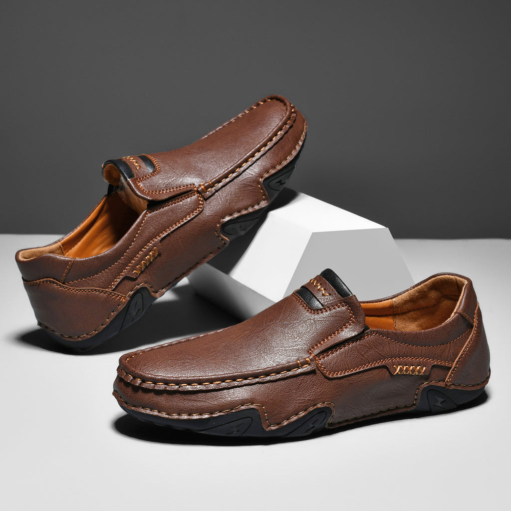 ReliefFoot®⏰Promotion - 70% OFF🔥 Handcrafted Ortho Slip-On Leather Loafers