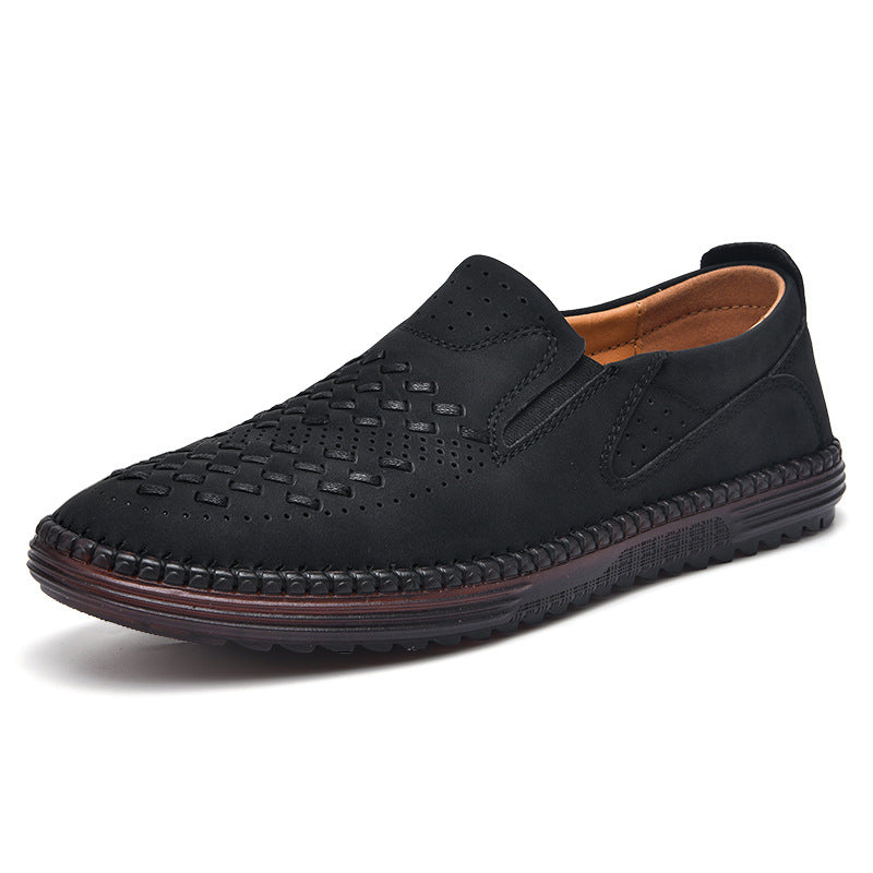 ⏰Promotion 50% OFF - 2025 Spring Men's Orthopedic Comfortable Casual Genuine Leather Slip On Loafers