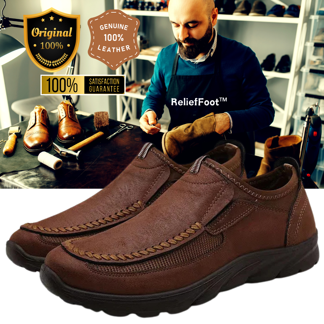 ReliefFootTM Lightweight Canvas Sneakers: Handmade Men's Loafers ⏰Promotion - 70% OFF🔥