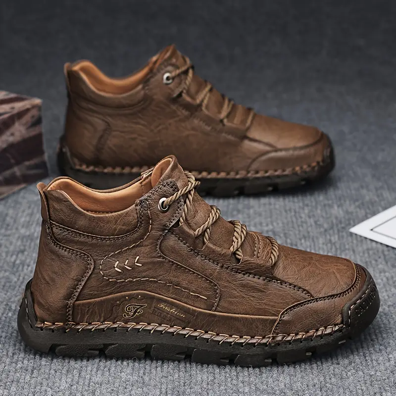 (🔥CLEARANCE SALE - 70% OFF)Handcrafted Men's Leather Shoes - Relieve Foot Pain