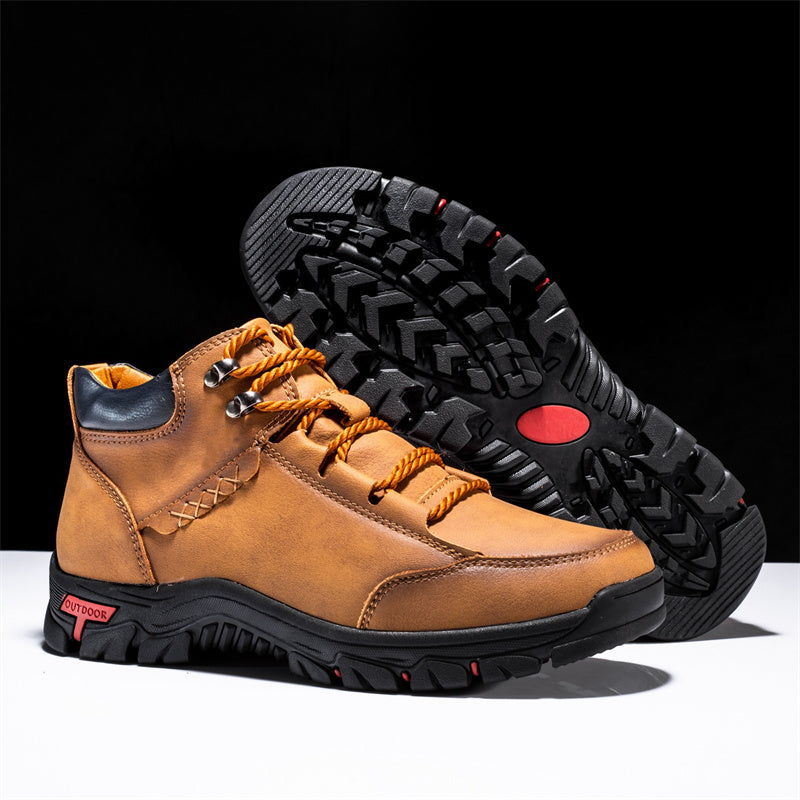 (🔥CLEARANCE SALE - 70% OFF)Men's Luxury Premium Cowhide Boots Casual Boots Orthopedic Waterproof Comfortable