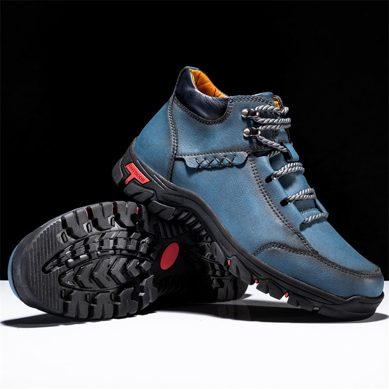 (🔥CLEARANCE SALE - 70% OFF)Men's Luxury Premium Cowhide Boots Casual Boots Orthopedic Waterproof Comfortable