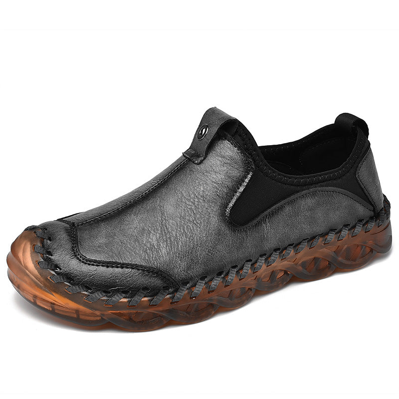 ReliefFootTM⏰Promotion - 70% OFF🔥Men's Handcrafted Genuine Leather Moccasins Foot Wear