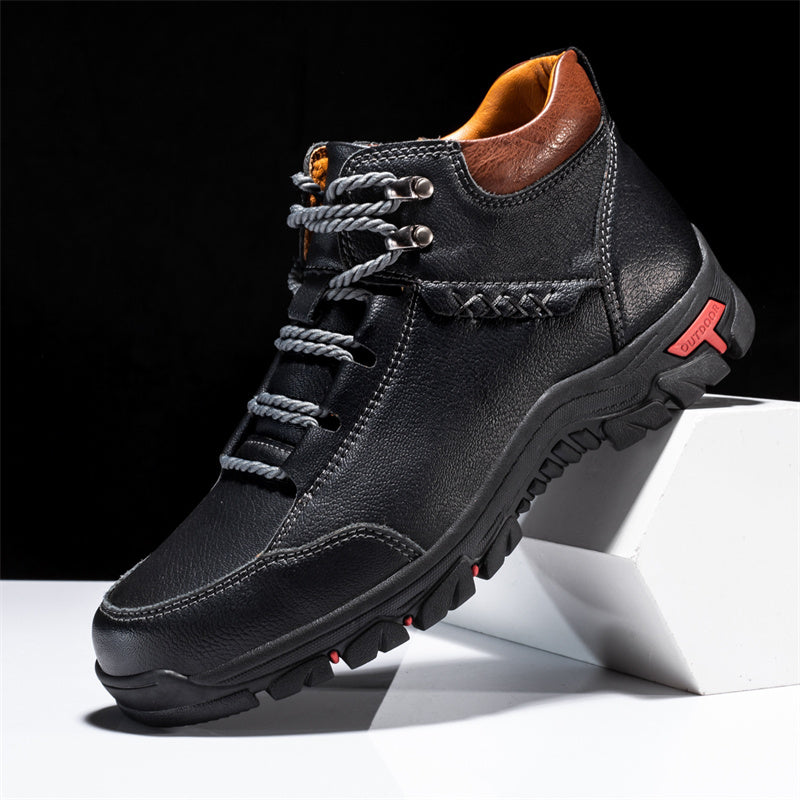 (🔥CLEARANCE SALE - 70% OFF)Men's Luxury Premium Cowhide Boots Casual Boots Orthopedic Waterproof Comfortable