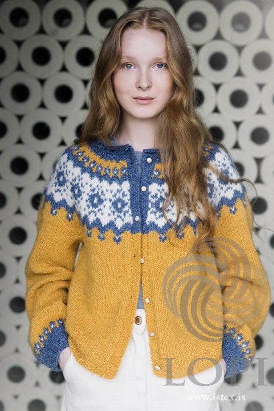 Spring Sun - Icelandic Yellow Wool Sweater