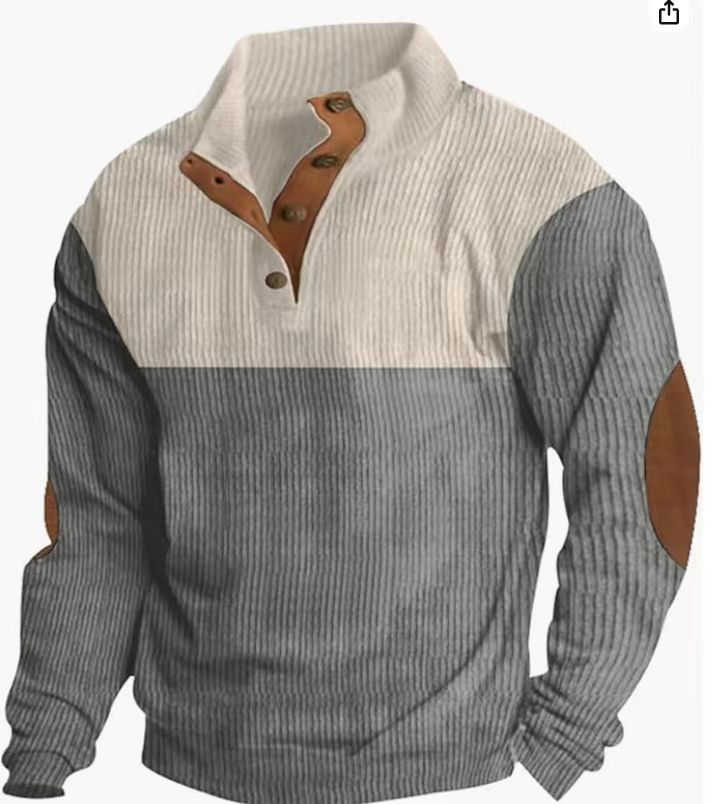 🎁2024 New Year Hot Sale🎁Casual stand-collar sweatshirts for men