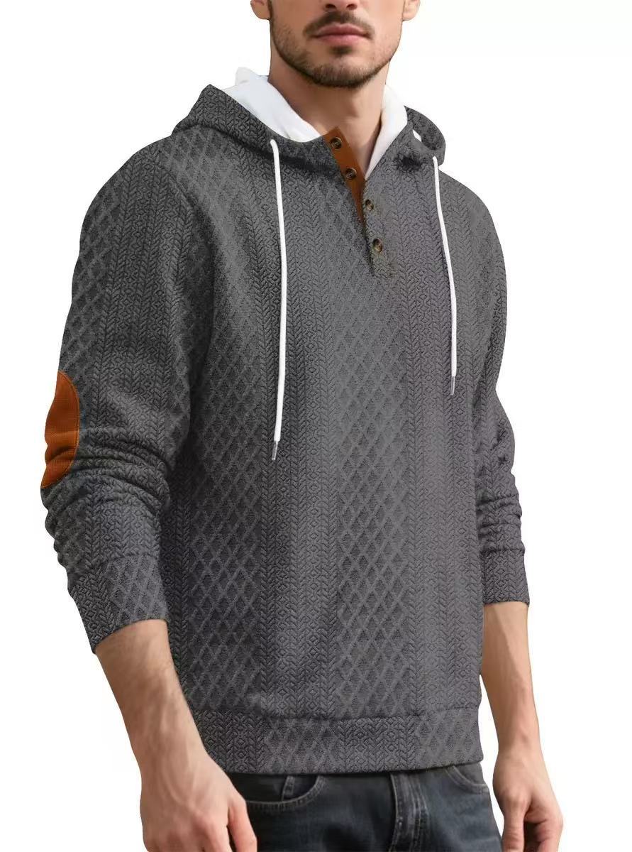 🔥Hot Sale🔥Men's hooded long-sleeved jacket, fashionable casual sweatshirt