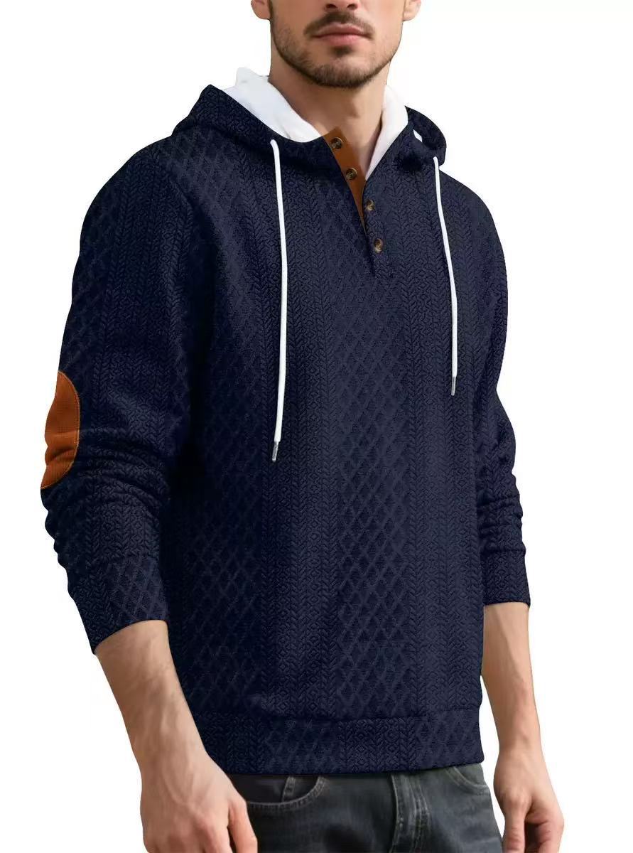 🔥Hot Sale🔥Men's hooded long-sleeved jacket, fashionable casual sweatshirt