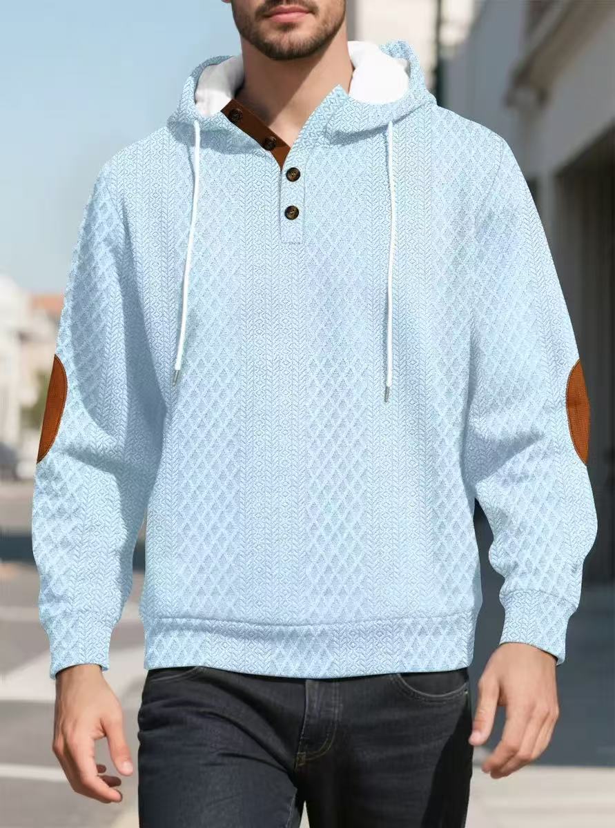 🔥Hot Sale🔥Men's hooded long-sleeved jacket, fashionable casual sweatshirt