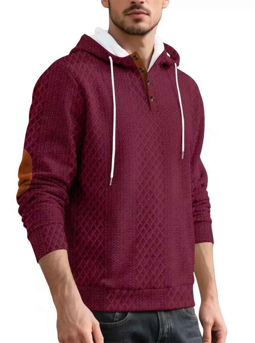 🔥Hot Sale🔥Men's hooded long-sleeved jacket, fashionable casual sweatshirt