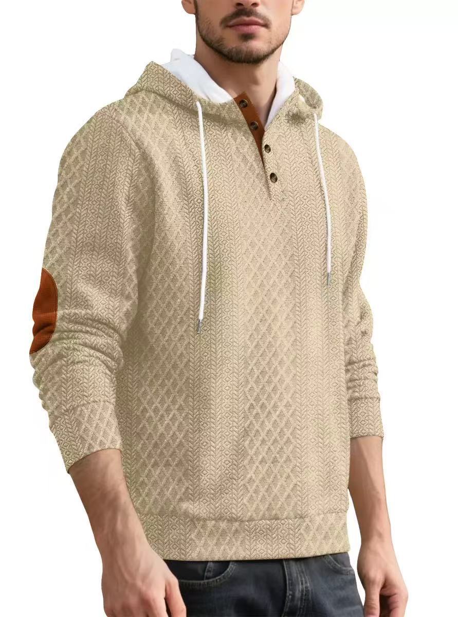 🔥Hot Sale🔥Men's hooded long-sleeved jacket, fashionable casual sweatshirt