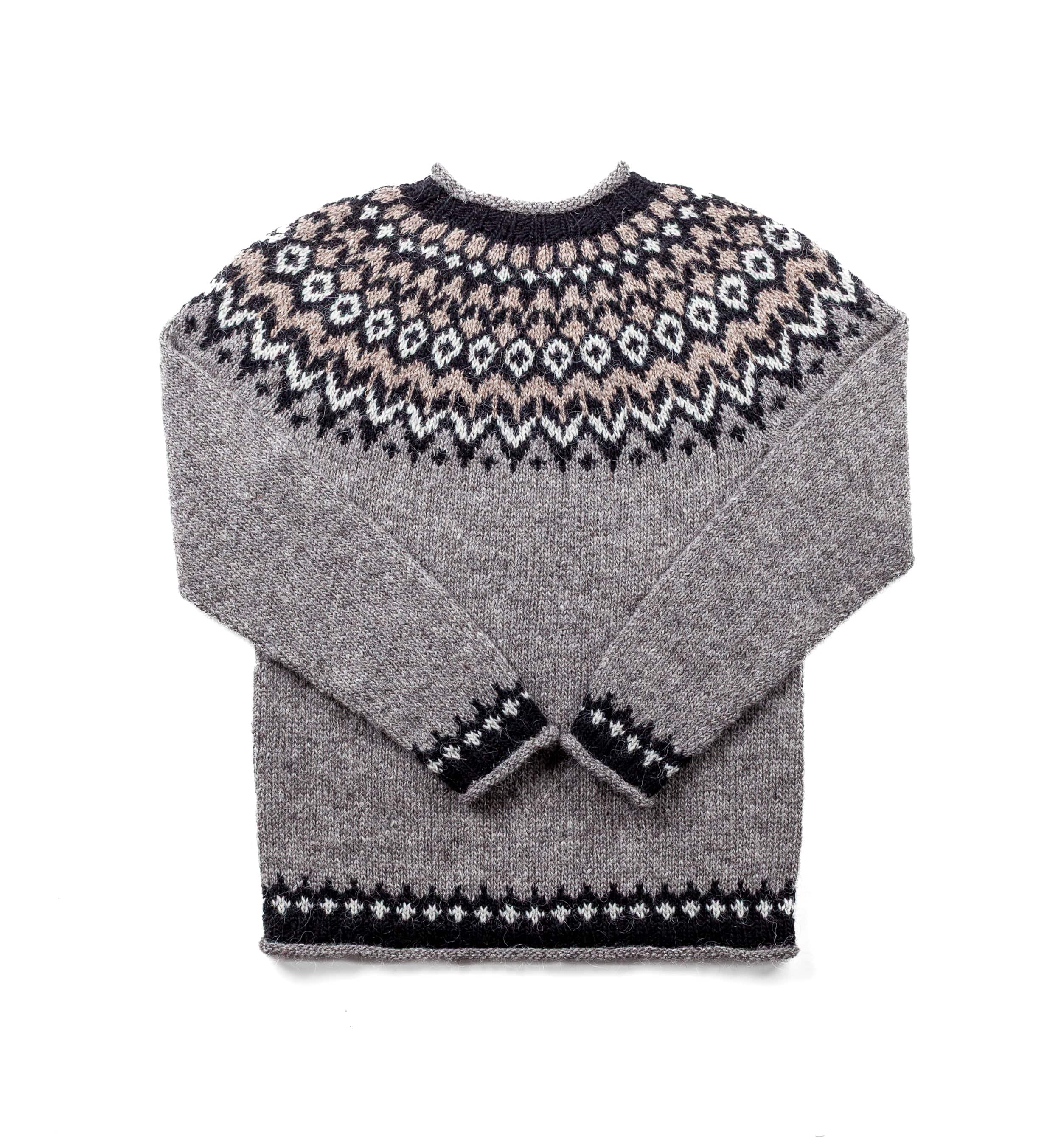 Riddari - Icelandic Sweater - Grey