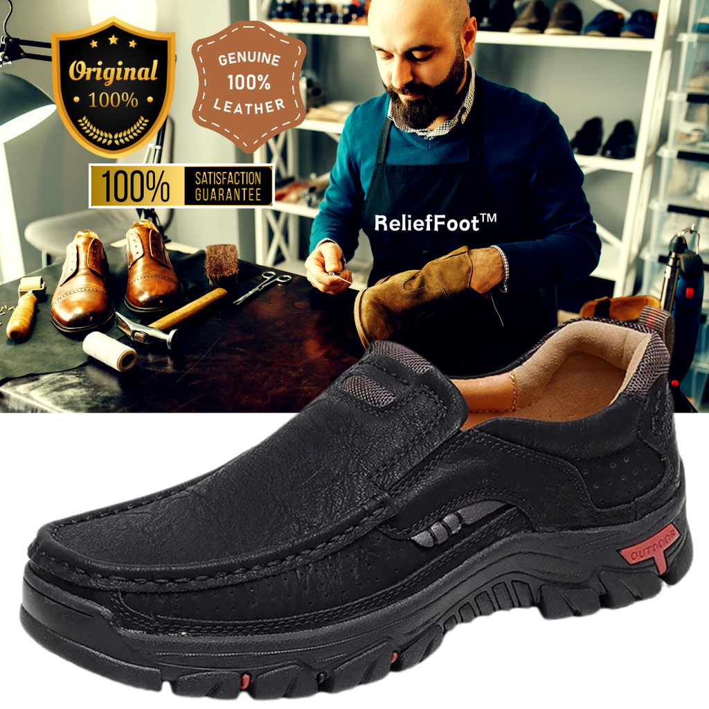 ⏰Promotion 70% OFF - 2024 Upgrade Men's Orthopedic Comfortable Casual Genuine Leather Slip On Loafers