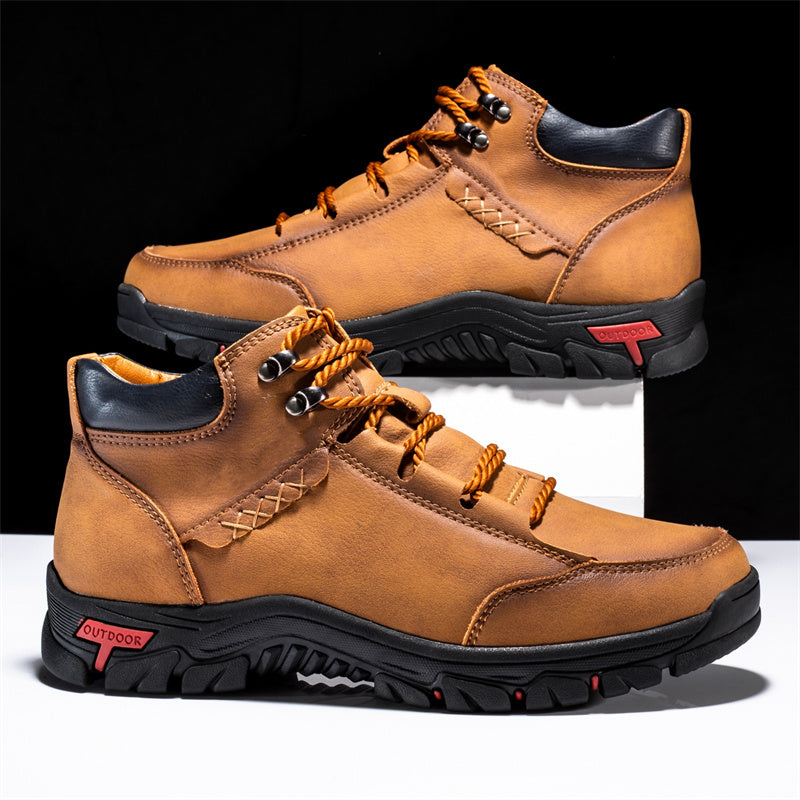 (🔥CLEARANCE SALE - 70% OFF)Men's Luxury Premium Cowhide Boots Casual Boots Orthopedic Waterproof Comfortable