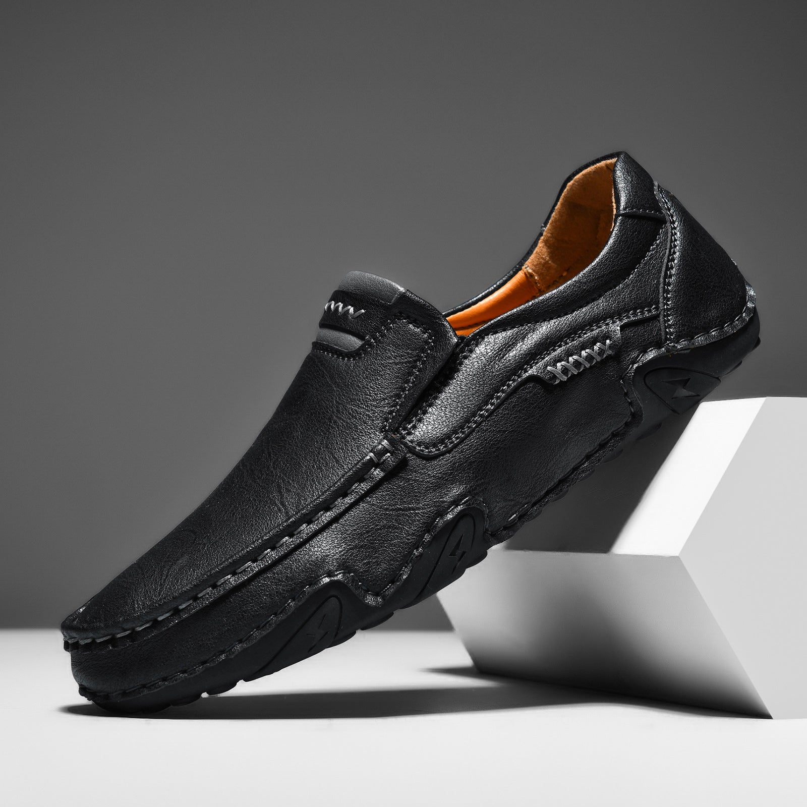 ReliefFoot®⏰Promotion - 70% OFF🔥 Handcrafted Ortho Slip-On Leather Loafers
