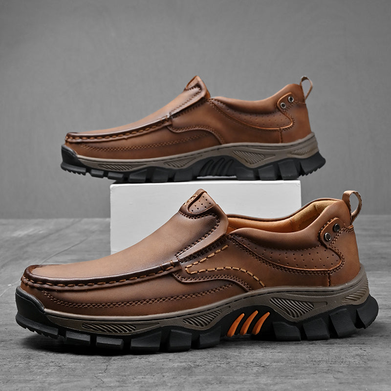 ⏰Promotion 50% OFF - 2024 New Men's Orthopedic Comfortable Casual Genuine Leather Slip On Loafers