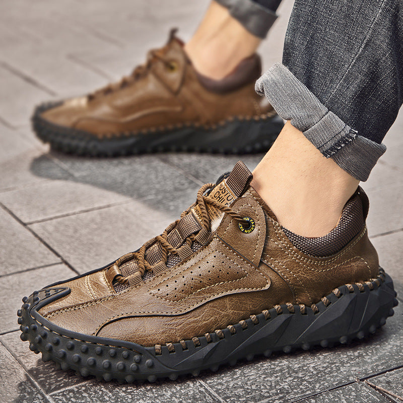 ReliefFootTM Eco-Friendly Leather Handcrafted Orthopedic Shoes