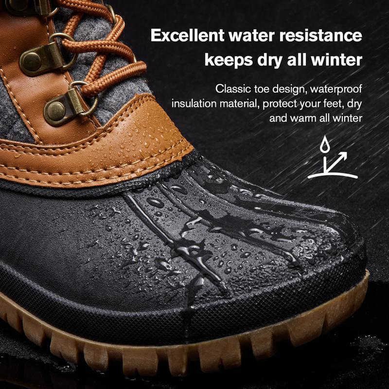 Womens Winter Snow Boots | Waterproof Shell | Duck Boots