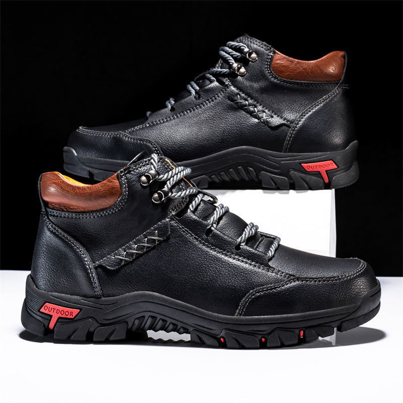 (🔥CLEARANCE SALE - 70% OFF)Men's Luxury Premium Cowhide Boots Casual Boots Orthopedic Waterproof Comfortable